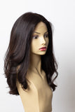 Yaffa Wigs Finest Quality Dark Brown Medium Lace Top 100% Virgin Human European Hair