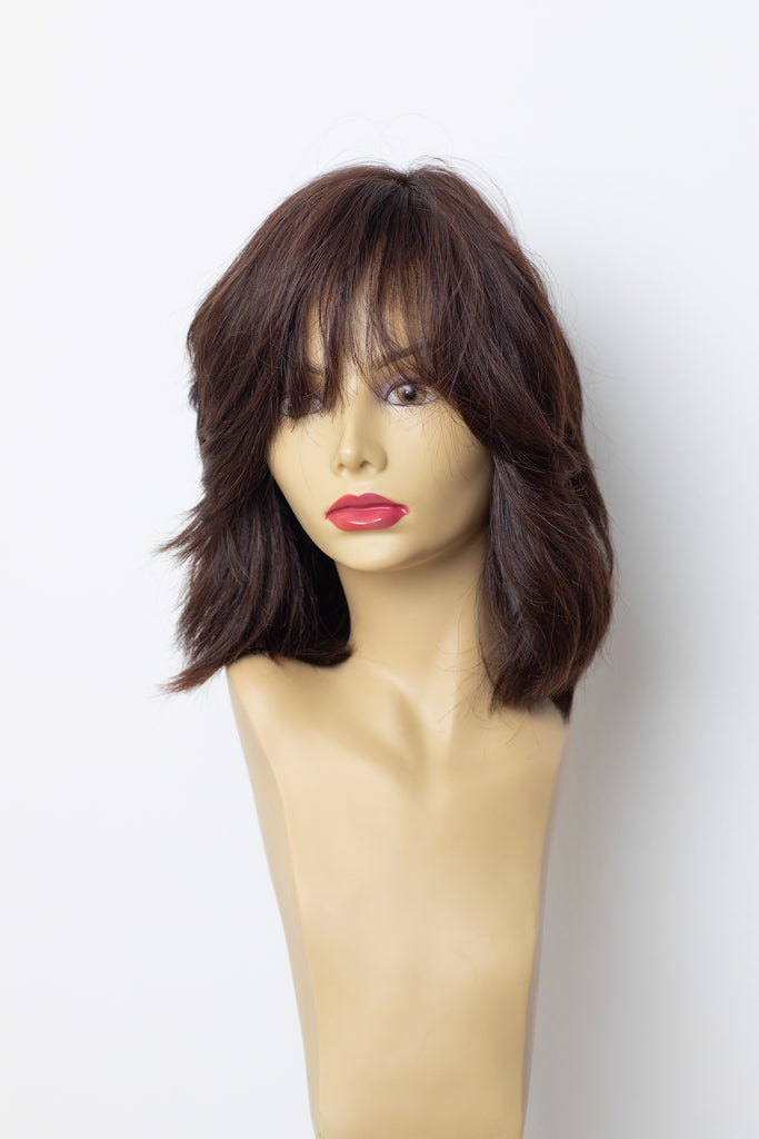 Yaffa Wigs Finest Quality Brown  100% Virgin Human European Hair