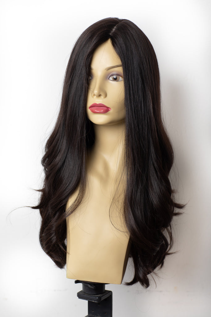 Yaffa Wigs Finest Quality Dark Brown 100% Virgin Human European Hair