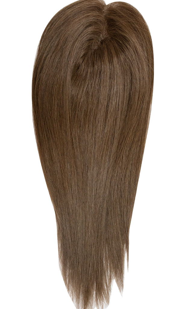 Yaffa Wigs Finest Quality Long Brown Mito Topper 100% Human Hair