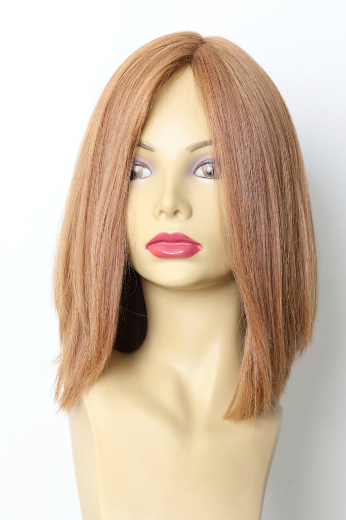 Yaffa Wigs Finest Quality Light Red Short 100%Virgin Human European Hair