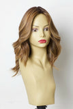 Yaffa Wigs Finest Quality Brown Highlights 100% Virgin Human European Hair